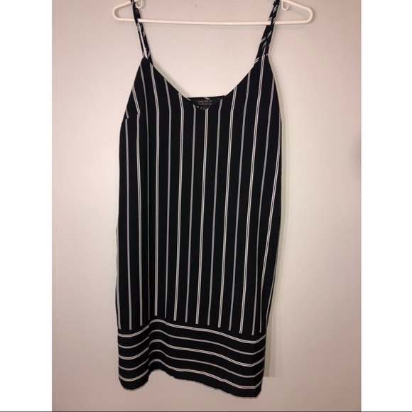 2 for $20!! Black and white stripped dress